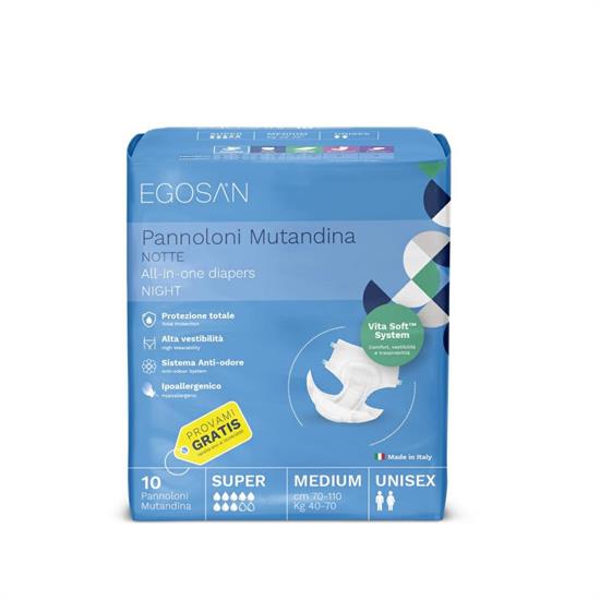 EGOSAN DM1 PANNOL. M VITA SOFT SUPER 10PZ SANTEX